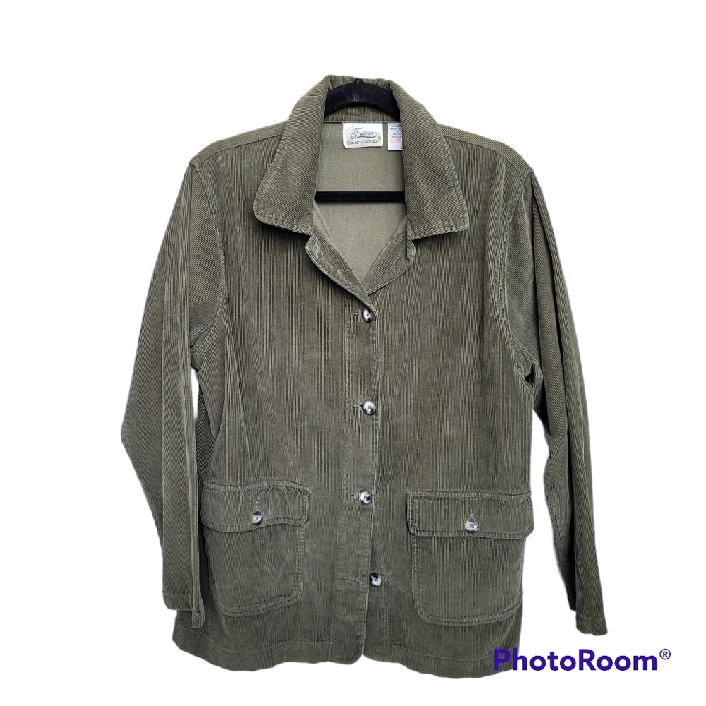 COPY - Vintage Corduroy Button Down Jacket Shirt
